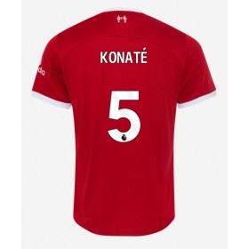 Liverpool Ibrahima Konate #5 Hemmakläder 2023-24 Kortärmad